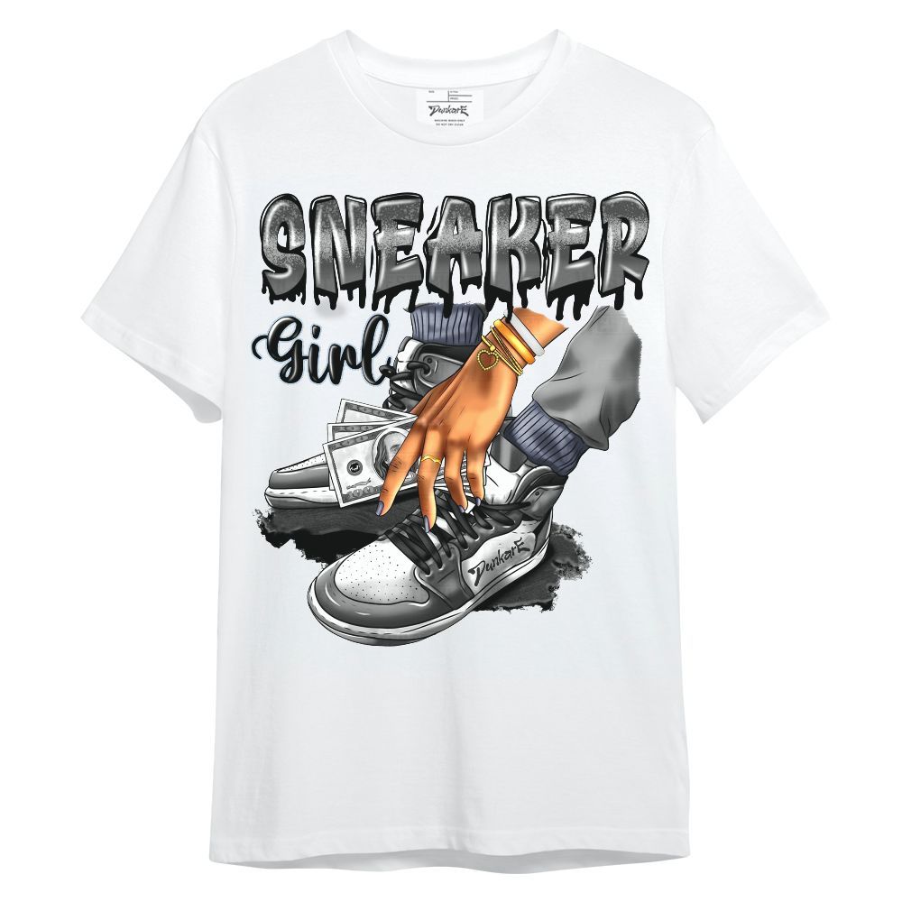 Shirt To Match Cool Grey 6s - SNEAKER Girl Money Drip Unisex Shirt