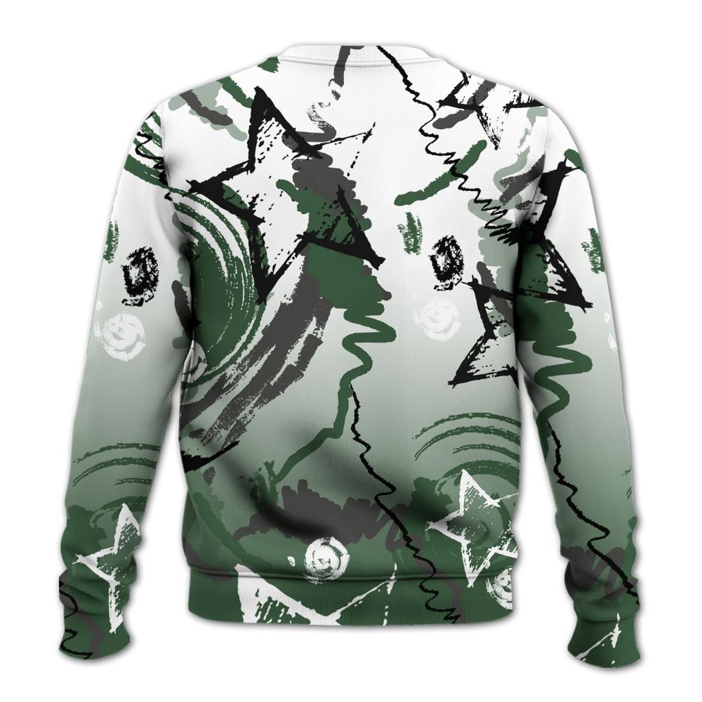 Sweatshirt To Match Dunk Low Skateboards Black - Grind Shine Later Drip All Over Print