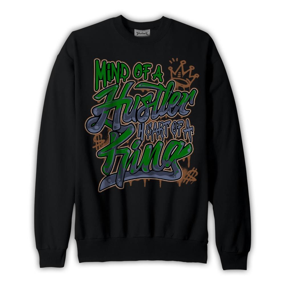 Sweatshirt To match Midnight Navy 13s Sweatshirt - Mind Of Hustlers Heart King Graphic Graphic