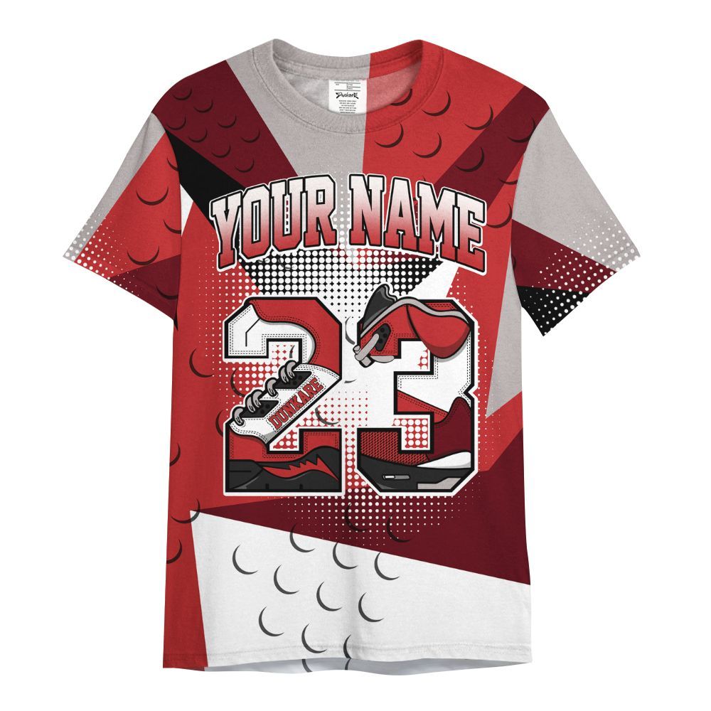 Shirt To Match Kobe 9 Elite Christmas - Poly Custom Name Number 23 5s All Over Print