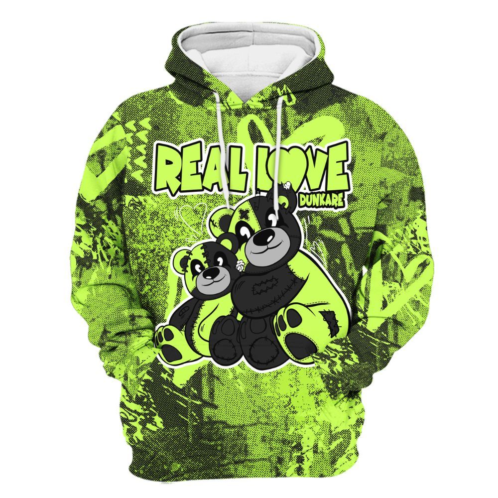 Hoodie To Match Air Force 1 Low Dance Volt - Sincere Fondness Bear All Over Print