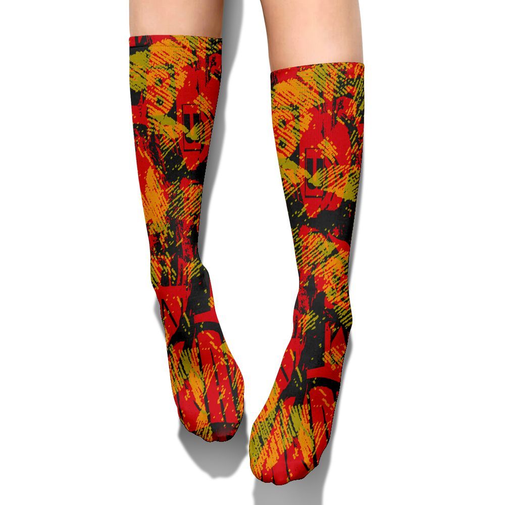 Sock To Match Ferrari 14s, Grunge Pattern Graphic