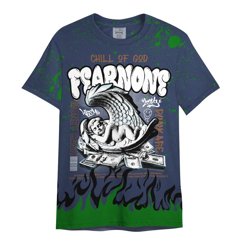 Shirt To Match Midnight Navy 13s - Chill Of God Fear None Shirt Outfit