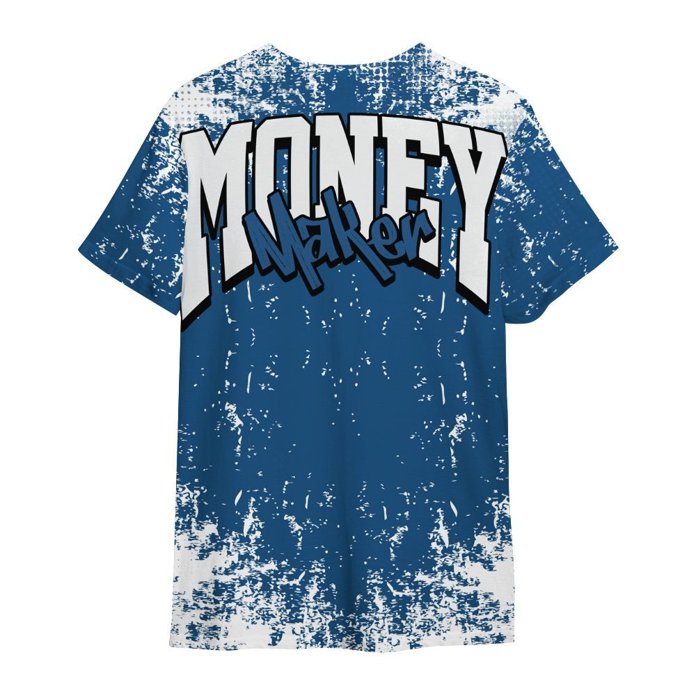 Shirt To Match Wizards 3s - Move In Silence Money Street Retro All Over Print