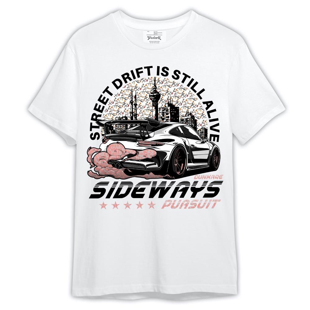 Shirt To Match Shirt Sideways Puasuit, Red Stardust 3s T-- To Match Sneaker Red Stardust 3s Graphic Tee 2404 LTRP