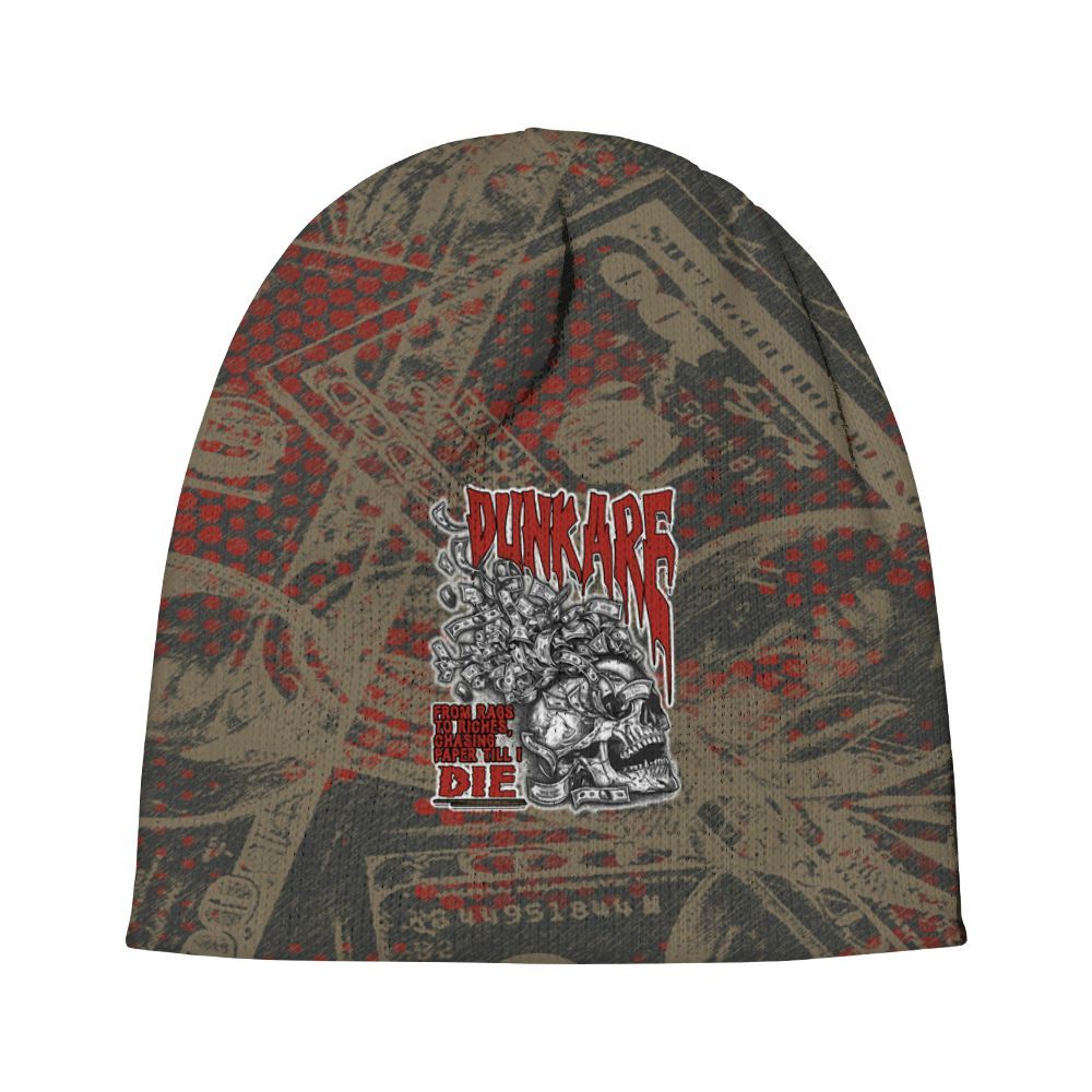 Beanie Hat To Match Olive 9s - From Rags To Riches Graphic