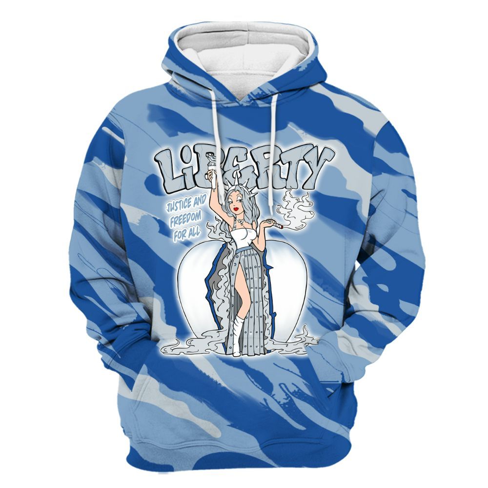 Hoodie To Match Low Space Jam 11s - Midwest Cartoon Colored All Over Print