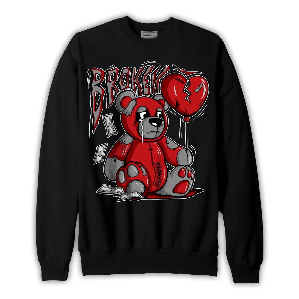 Sweatshirt To match Sweatshirt Broken Bear, Bred Reimagined 4s Sweatshirt To Match Sneaker 2304 NCMD