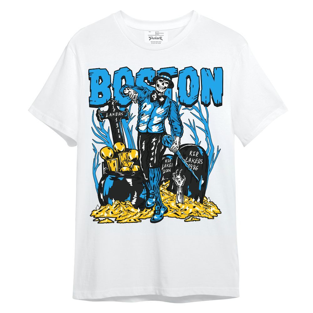 Shirt To Match Black University Blue 2022 13s - Goldrush Skeleton Unisex Shirt