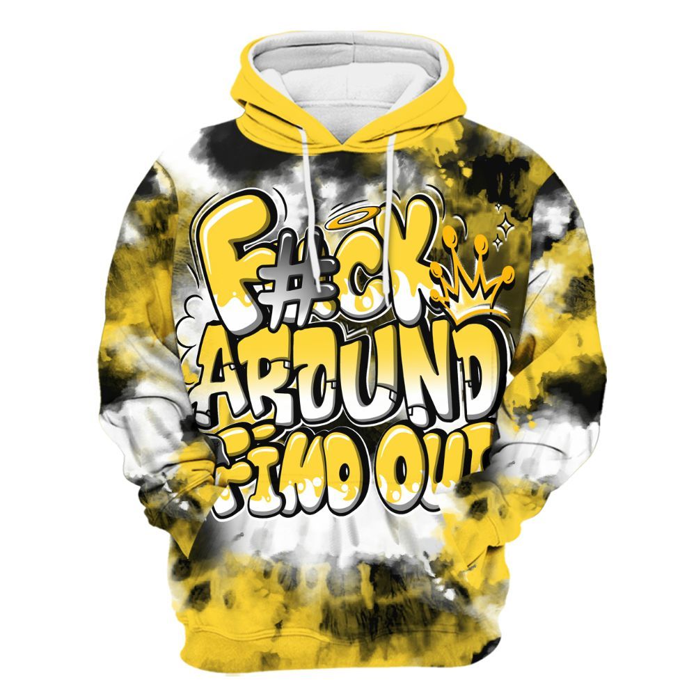Hoodie To Match Mid New Love 2025 1s - FK Around Find Out All Over Print