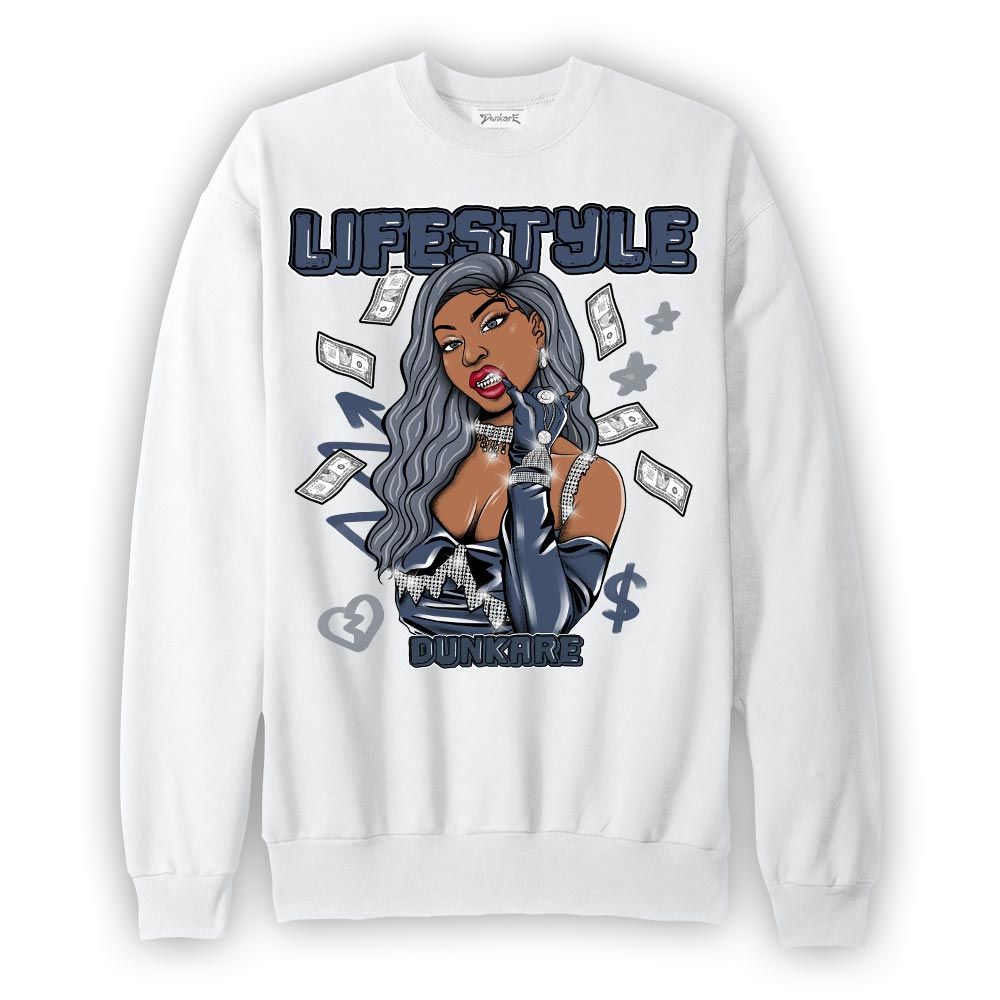 Sweatshirt To match Low Diffused Blue 11s Sweatshirt - Life Style Unique Graphic
