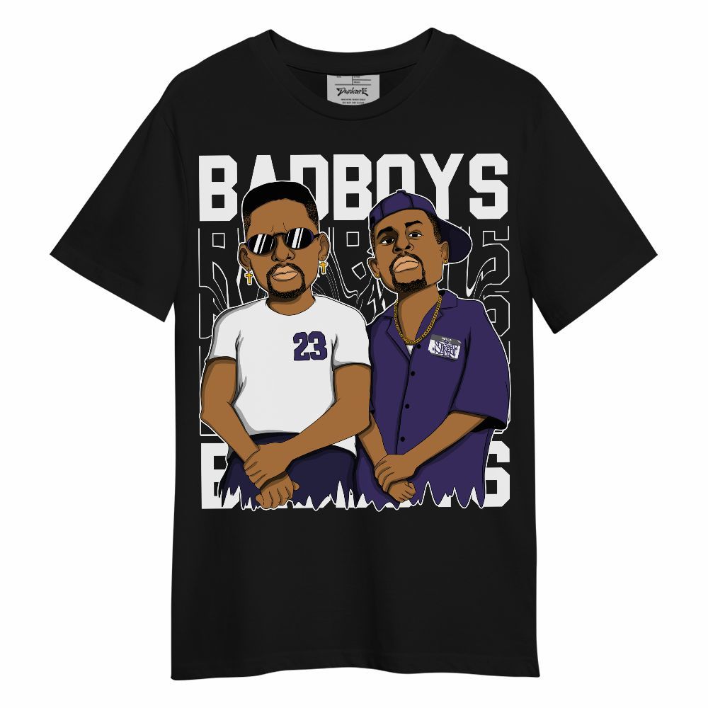 Shirt To Match Retro Court Purple 13s - Bad Boys Funny Graphic Unisex Shirt