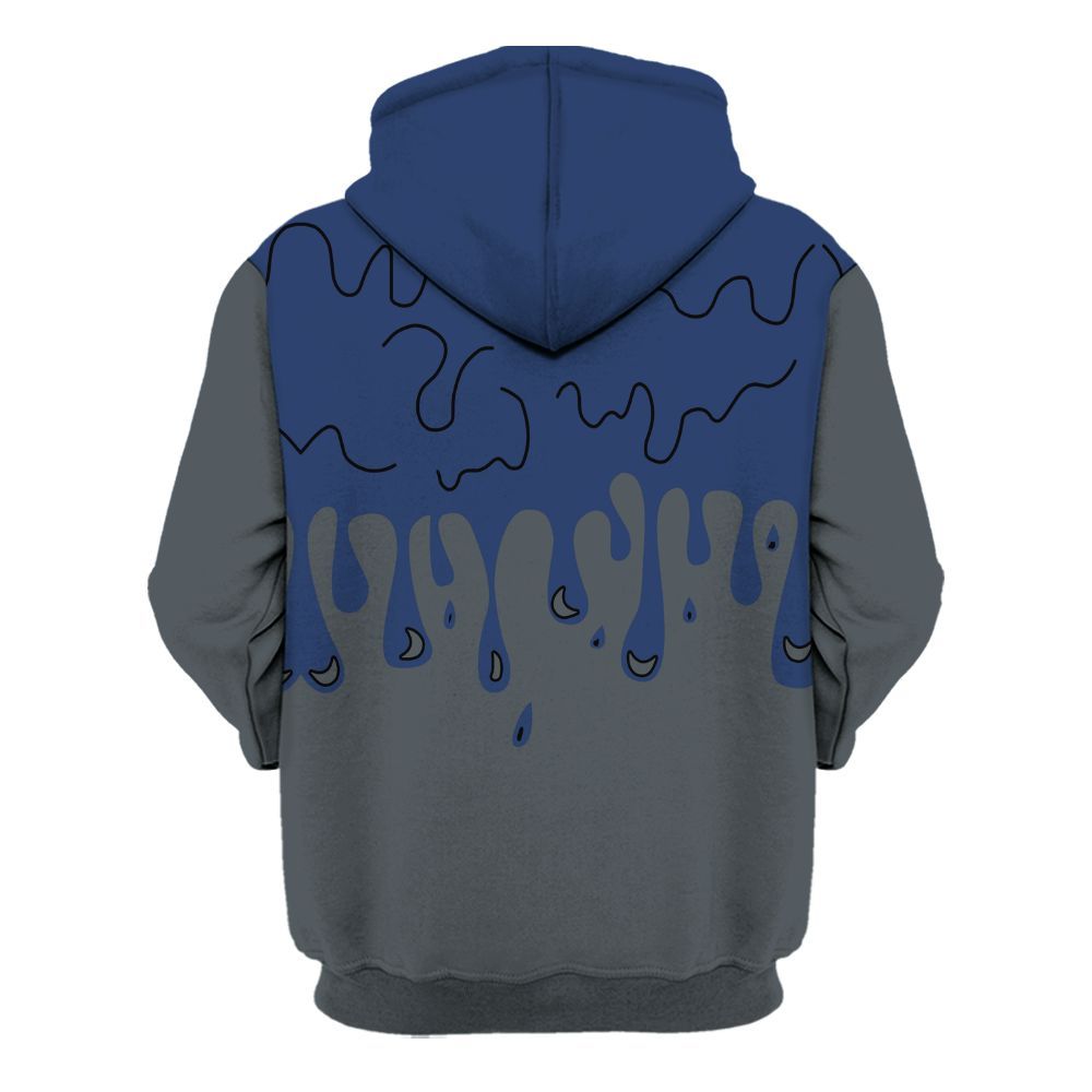 Hoodie To Match Retro Flint 13s - Snake Trust No One Drip All Over Print