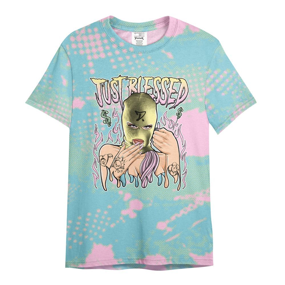 Shirt To Match SB Dunk Low Visty - Blessed!! Smoke Dot All Over Print