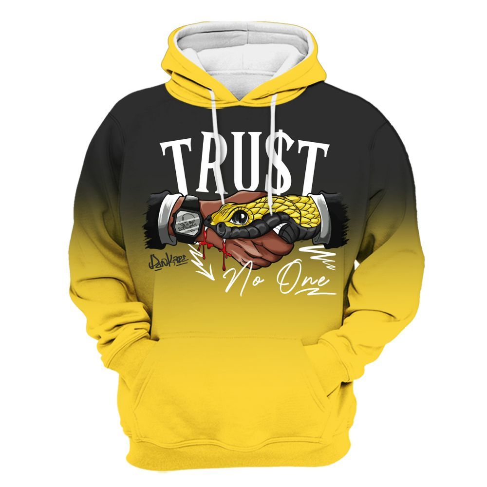 Hoodie To Match Mid New Love 2025 1s - Trust No One Drip All Over Print