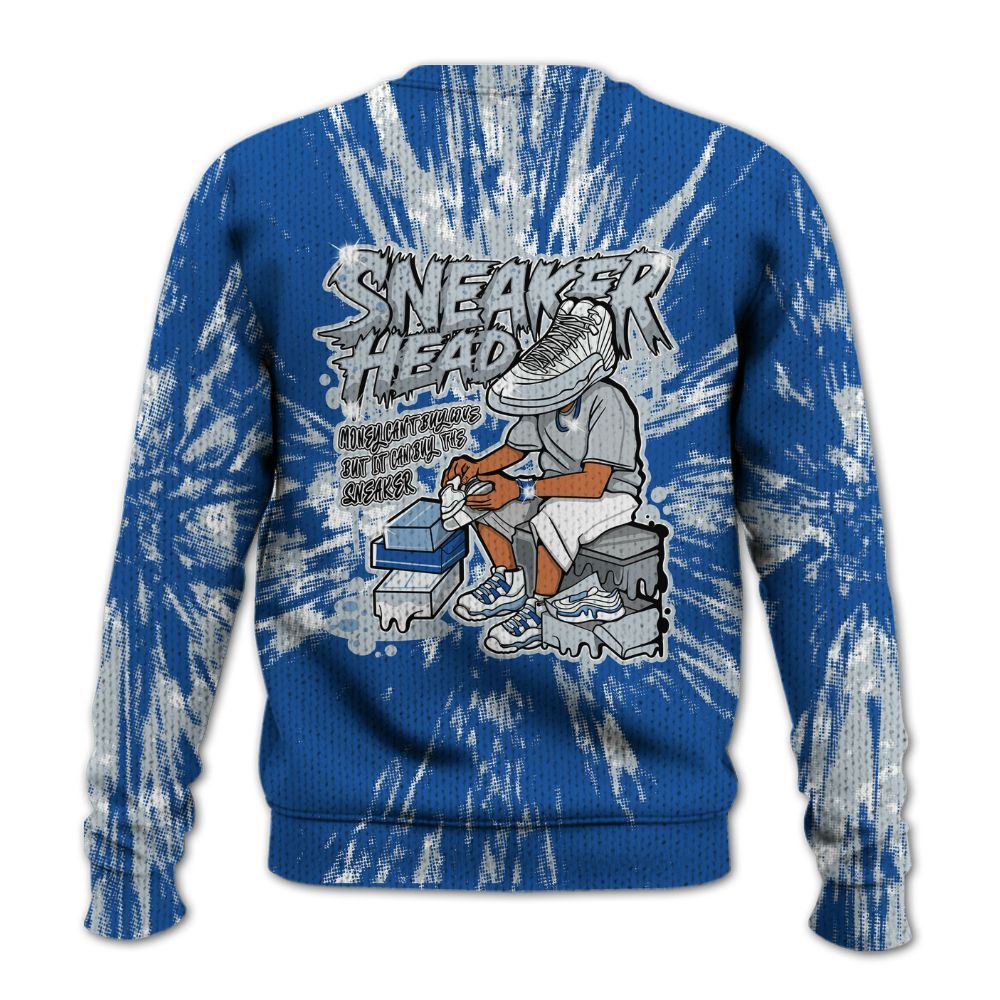 Knitted Sweater To Match Low Space Jam 11s - Sneakers Headache Graphic Luxury
