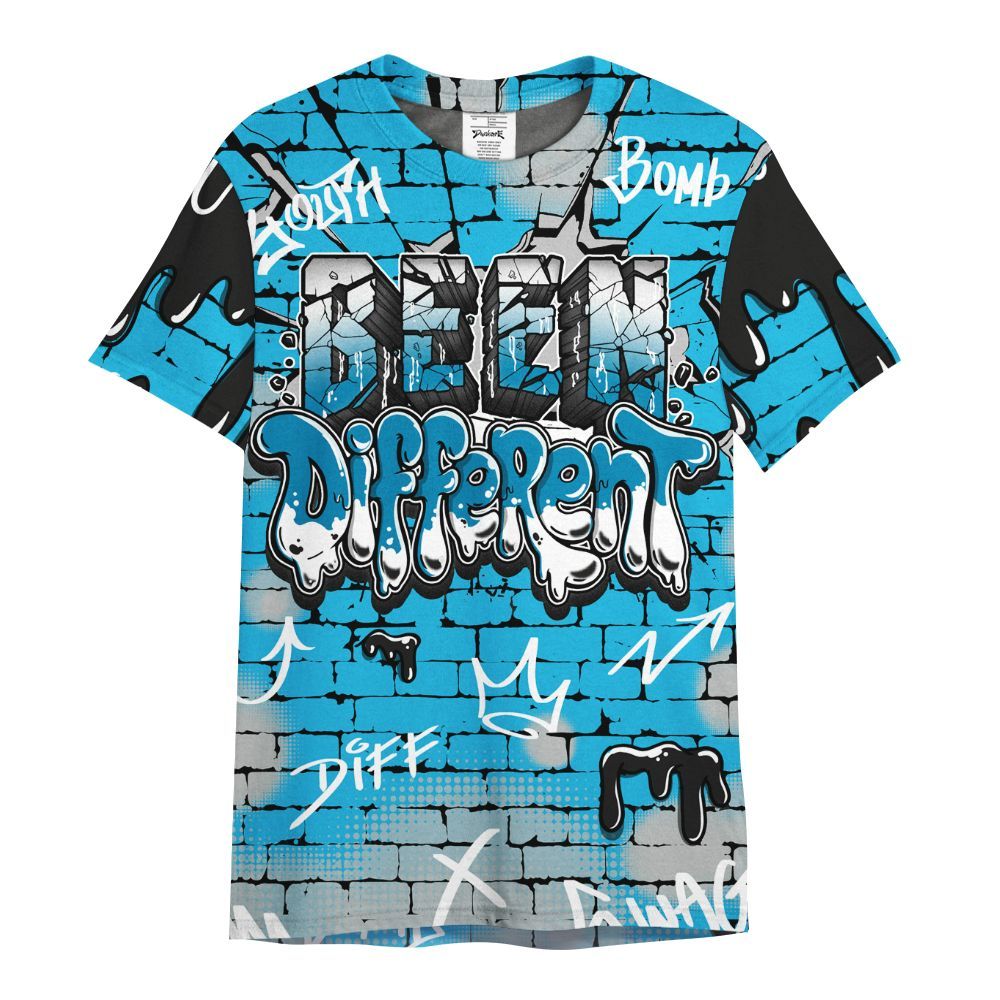 Shirt To Match Black University Blue 2026 14s - Been Different All Over Print