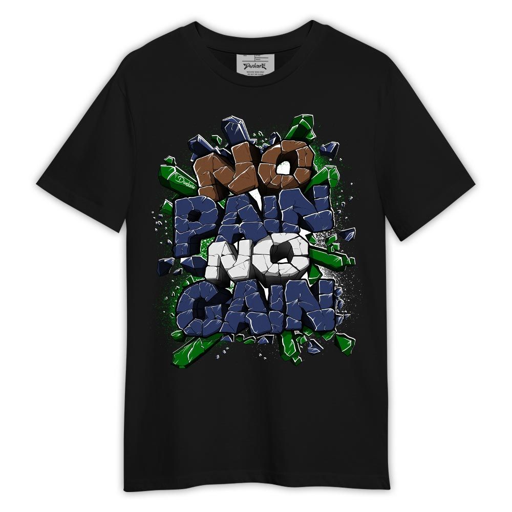 Shirt To Match Midnight Navy 13s - No Pain Stone Shirt Outfit