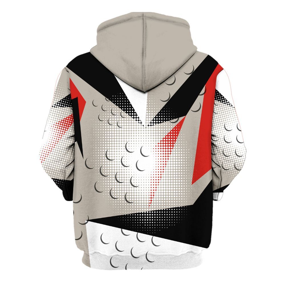 Hoodie To Match Low OG Phantom 1s - Poly Custom Name Number 23 5s All Over Print