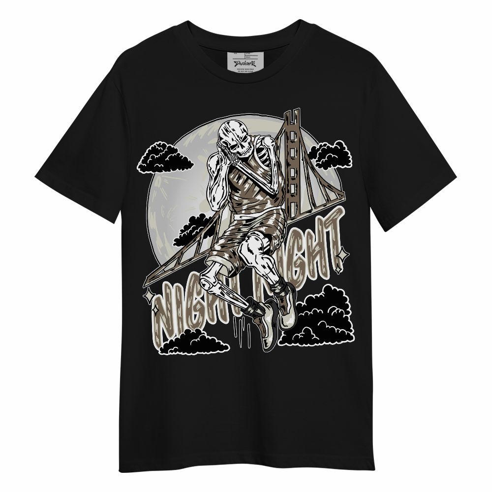 Shirt To Match Low OG Dark Mocha 1s - Seeya Skeleton Unisex Shirt