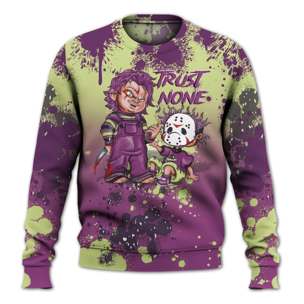 Sweatshirt To Match Ja 2 Staregazer - Trust No One Scary All Over Print