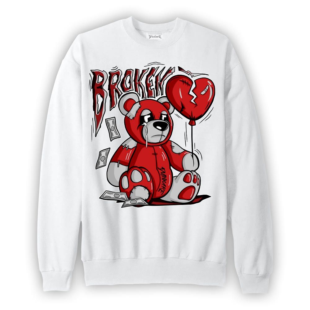 Sweatshirt To match Sweatshirt Broken Bear, 12 Red Taxi Sweatshirt To Match Sneaker 2304 NCMD