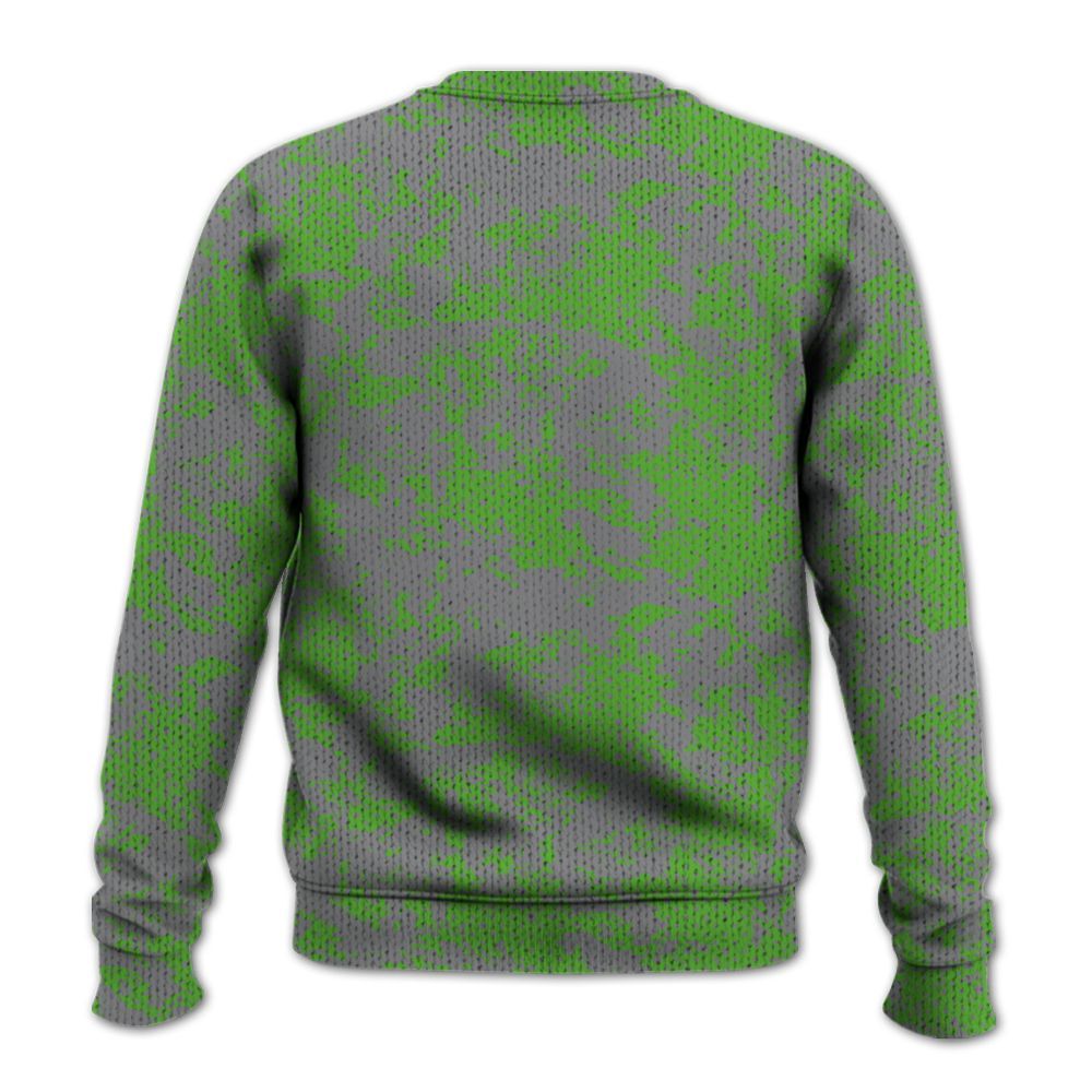 Knitted Sweater To Match Retro Green Bean 5s - Show Me The Money Retro
