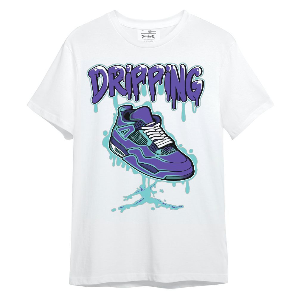 Shirt To Match Low Hornets 1s - Dripping Shoe 4S Graphic Unisex Shirt