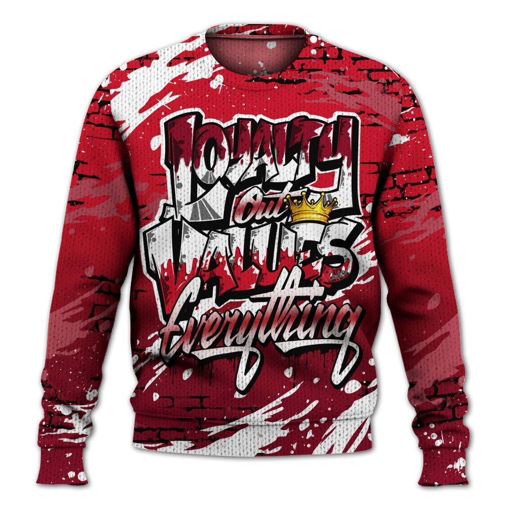 Sweater To Match Air DT Max 96 Love Letter - Values Of Loyalty Graphic