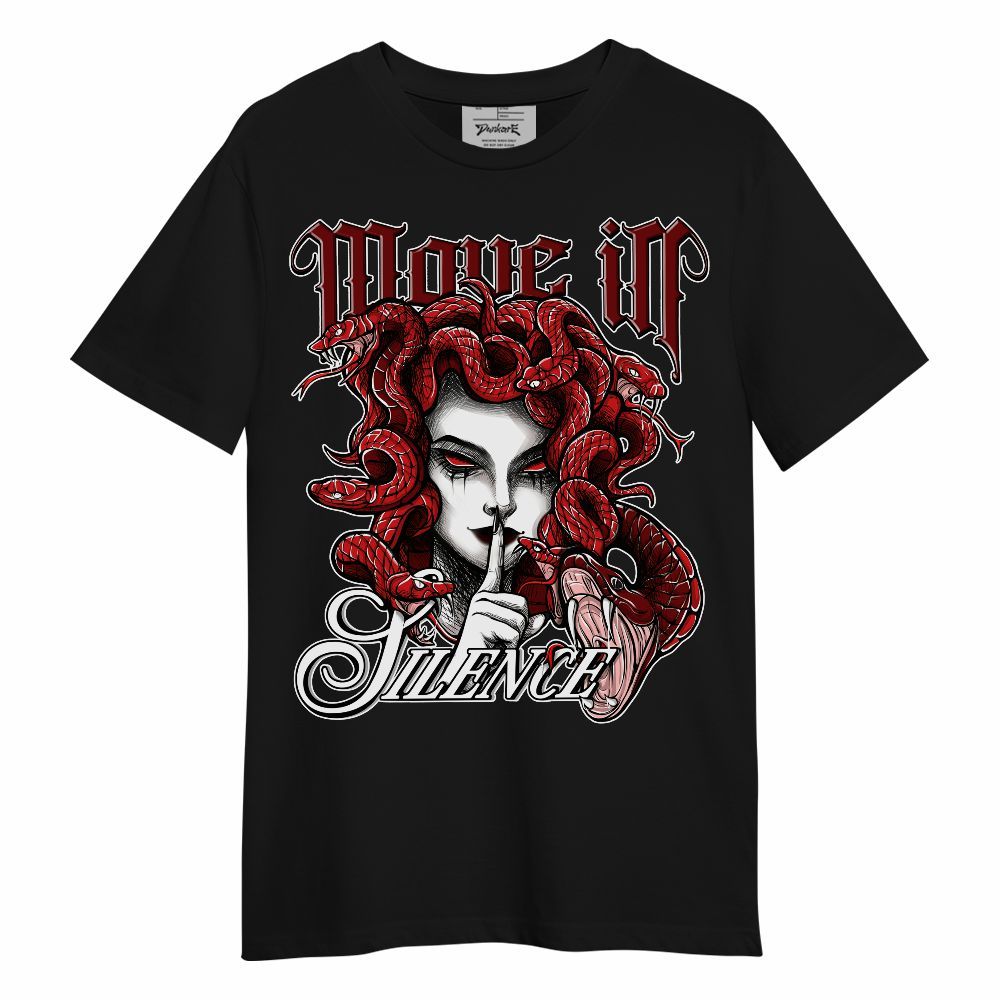 Shirt To Match Low Bred 11s - Girl Move In Silence Graphic