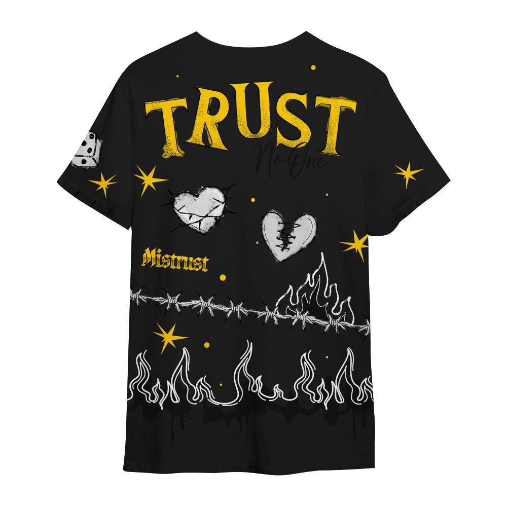 Shirt To Match Corteiz Air Max 95 Tour Yellow - Trust No One Snake-Bite Doodle Crayon All Over Print