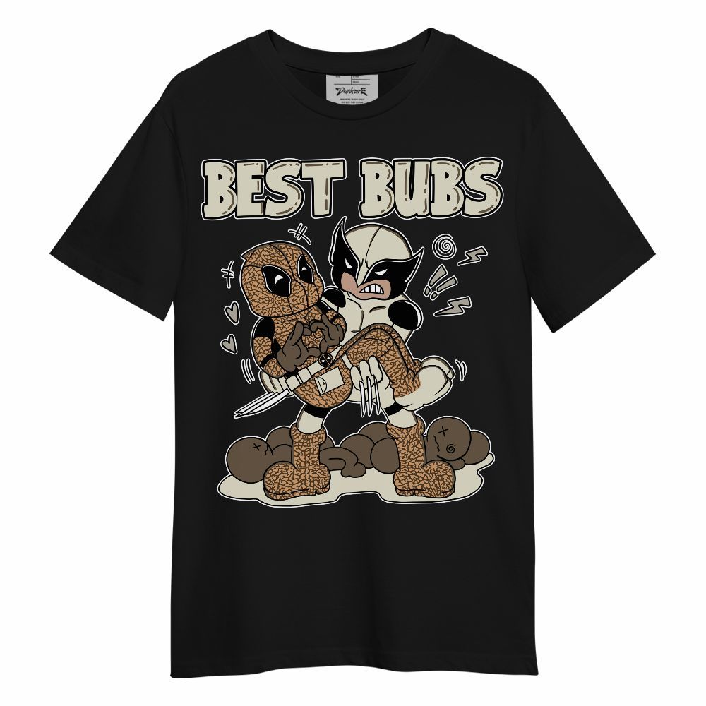 Shirt To Match Orewood Brown 3s - Bubs Cartoon Unisex Shirt