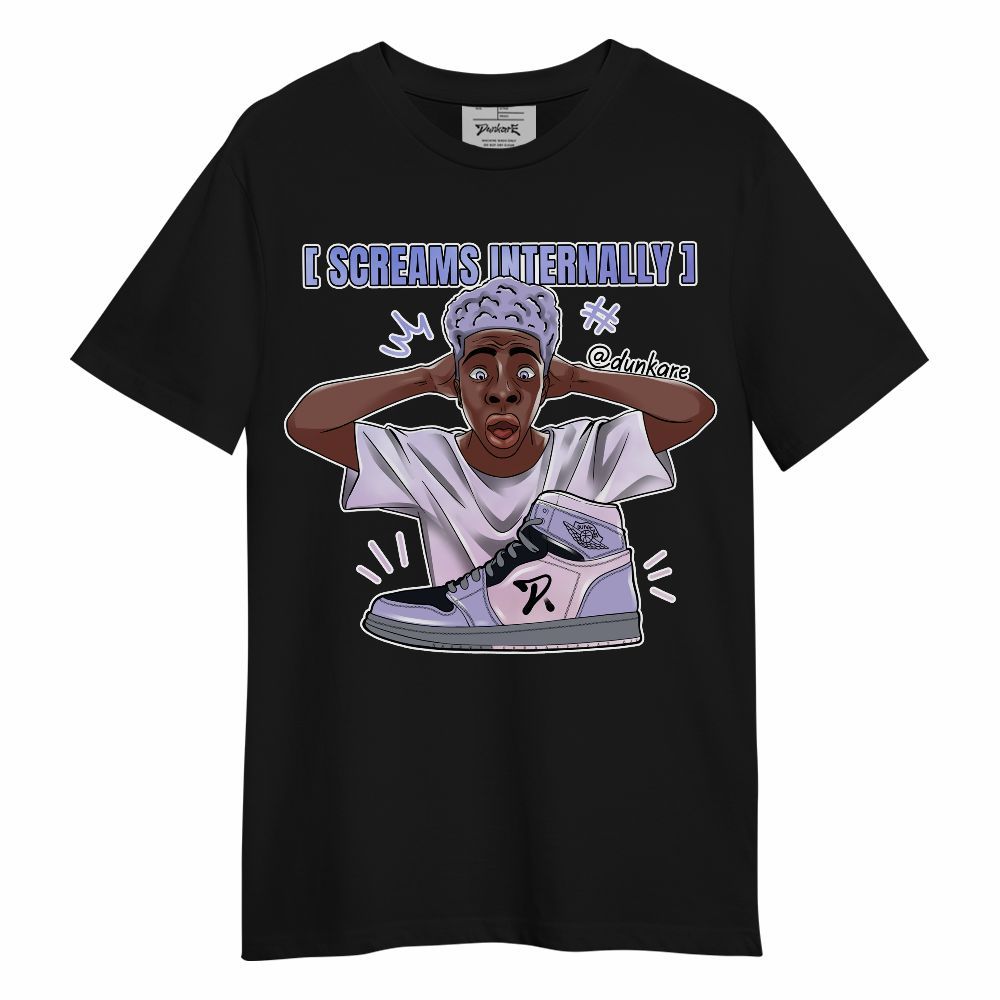 Shirt To Match Zen Master 4s - Scream Internally Unisex Shirt