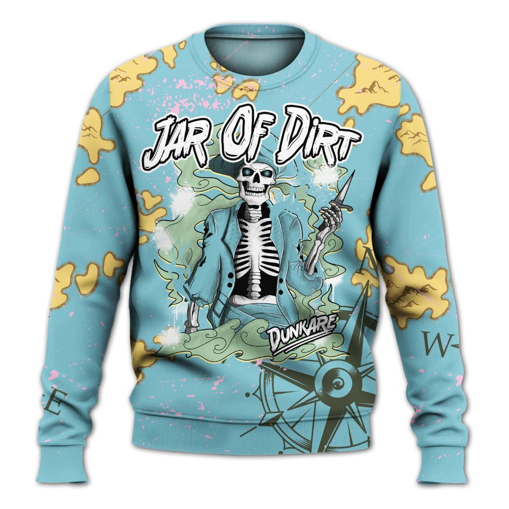 Sweatshirt To Match SB Dunk Low Visty - Skeleton Jar Of Dirt Retro All Over Print