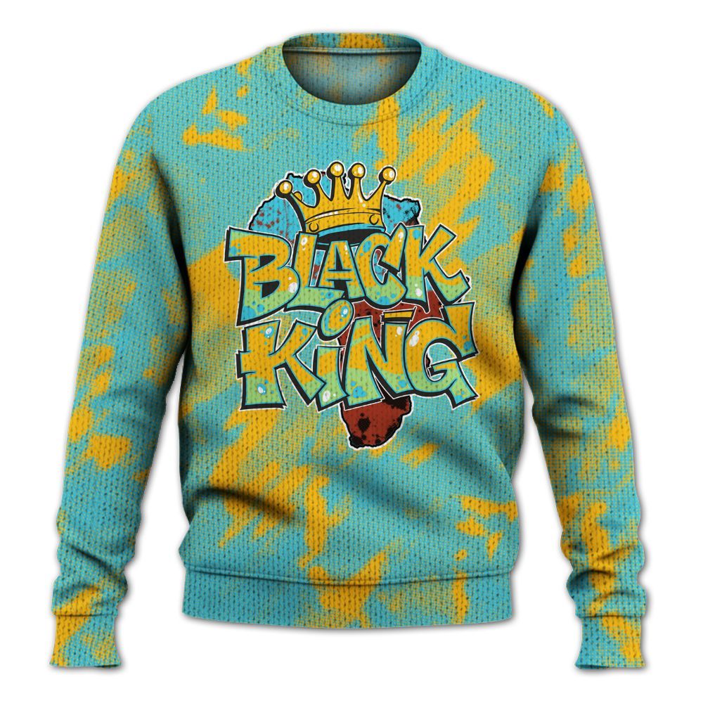 Knitted Sweater To Match SB Dunk Di'Orr Greenwood - B-King Shirt Unisex Oufit