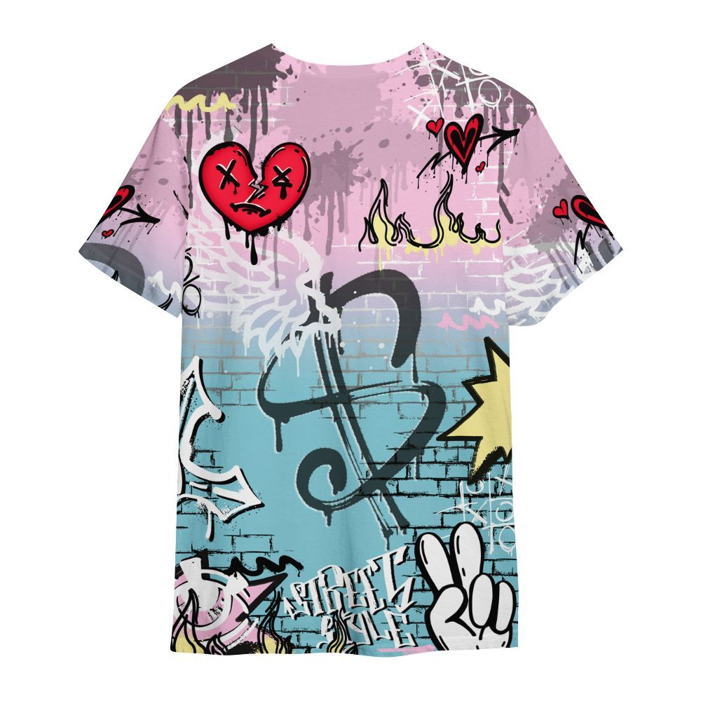 Shirt To Match SB Dunk Low Visty - Been Dif2erent Drip Graffiti All Over Print