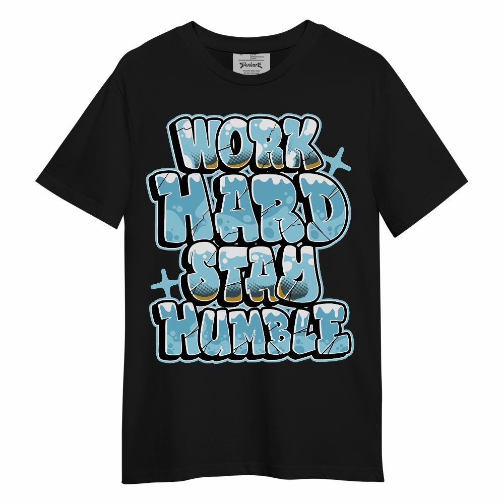 Shirt To Match Dunk High Homer Simpson - Working Hard And Humble Graphic Unisex Shirt