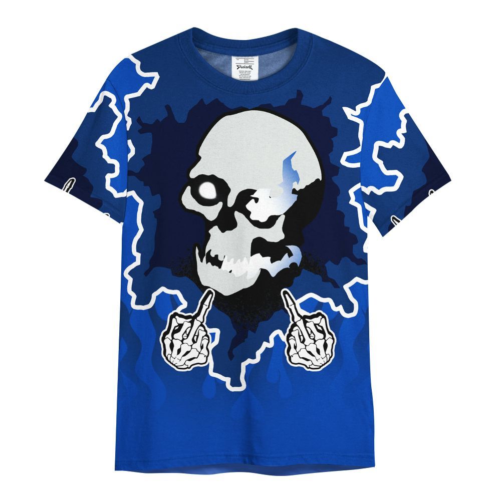 Shirt To Match Low Game Royal 1s - F Around Find Out Graphic Trapped All Over Print