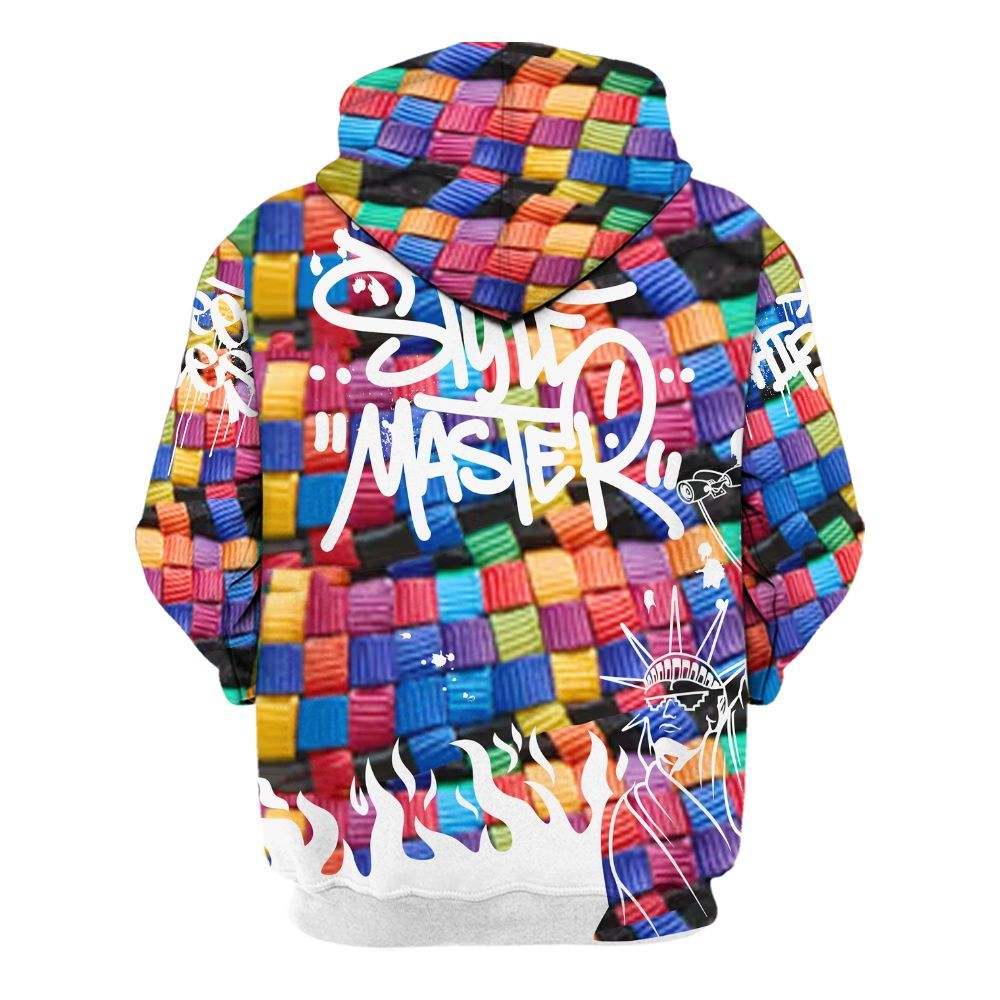 Hoodie To Match Air Rainbow Weave - Graphic Fck Around Find Out All Over Print