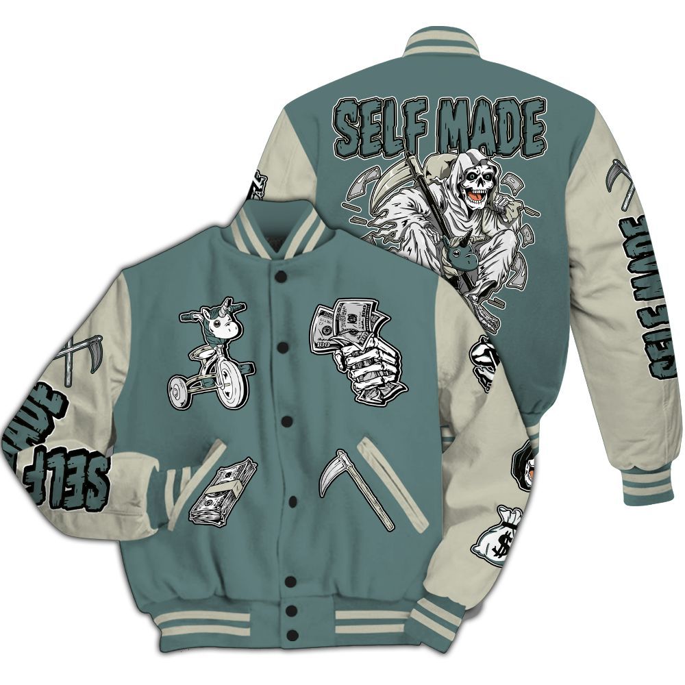 Varsity Jacket To Match AMM Low 17s - Self Make Skeleton All Over Print
