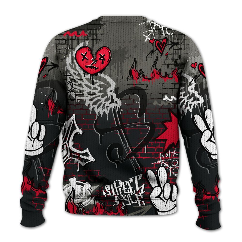 Sweater To Match Shadow 2025 10s - Been Dif2erent Drip Graffiti Graphic