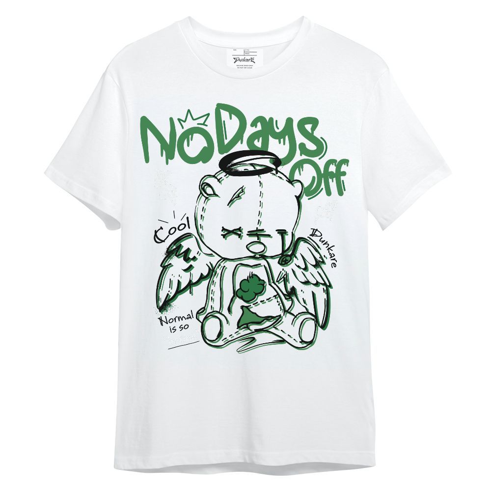 Shirt To Match Lucky Green 1s - No Days Off Unisex Shirt