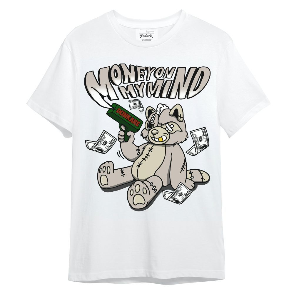 Shirt To Match El Grito 5s - Money On My Mind Raccoon Unisex Shirt
