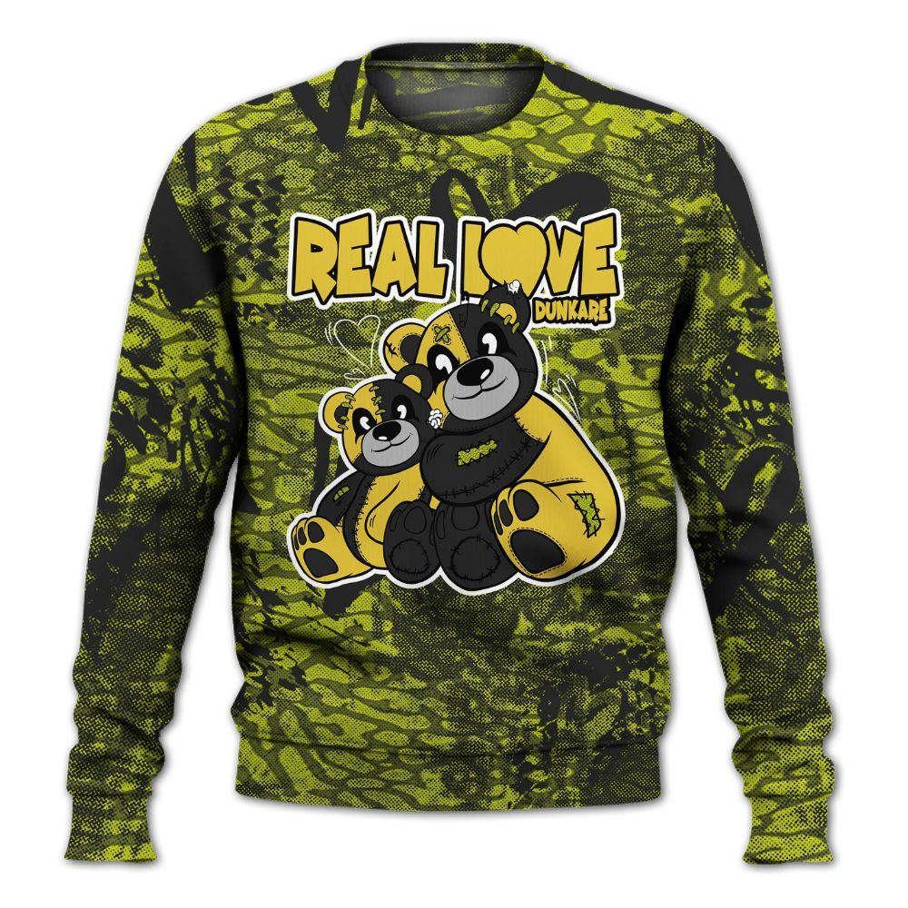 Sweatshirt To Match Dunk Low QS Halloween Skull - Sincere Fondness Bear All Over Print
