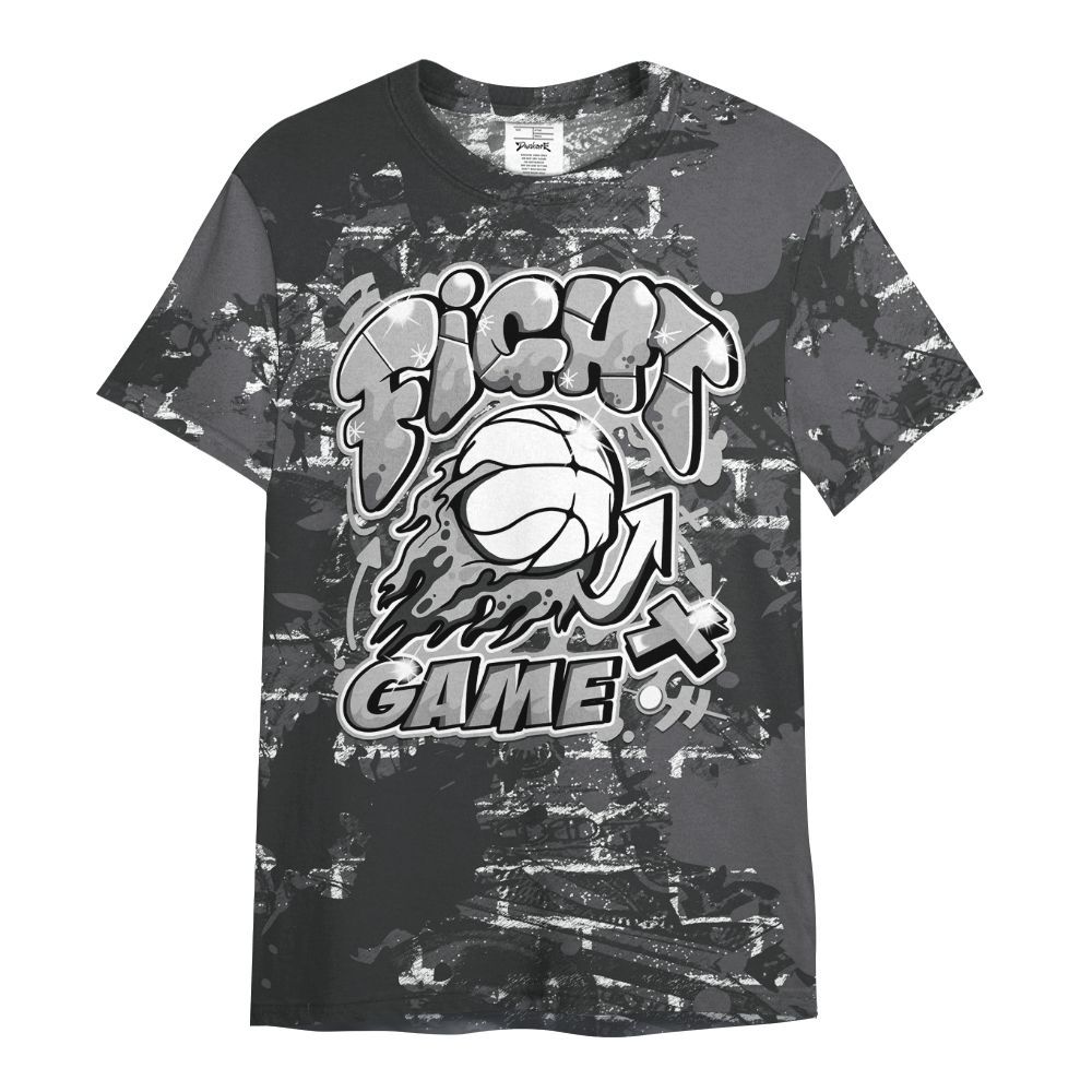 Shirt To Match White Thunder 4s - Fighter Games Graphic Street Art All Over Print