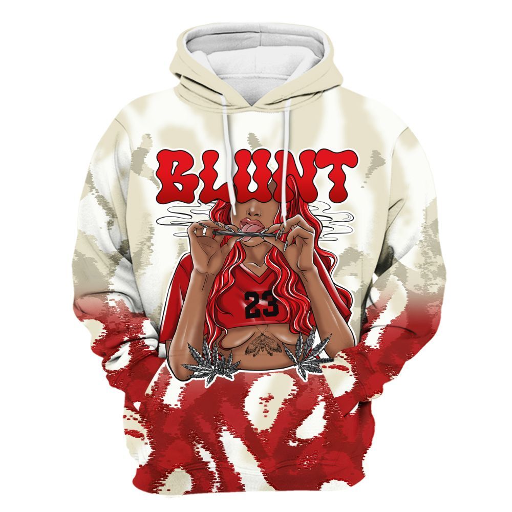 Hoodie To Match Cement Grey 3s - Bluntz Burnz All Over Print