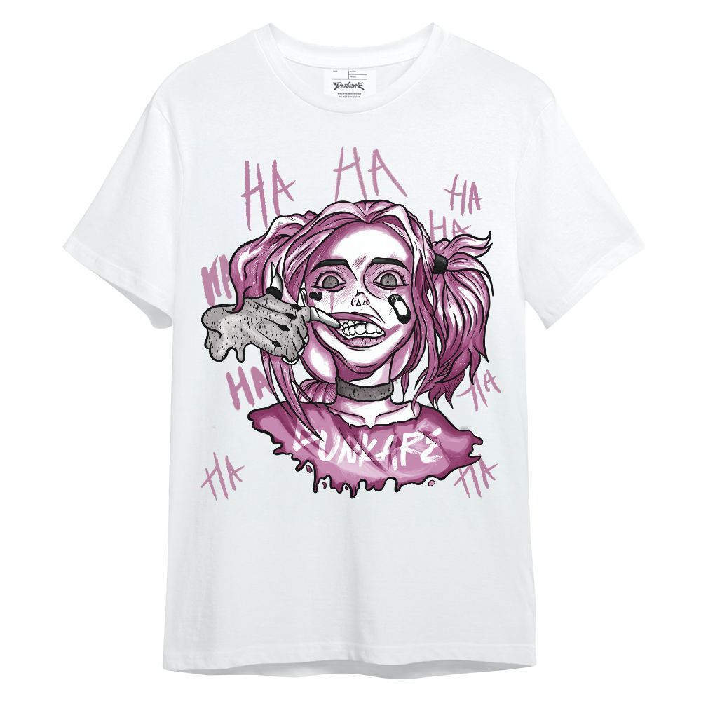 Shirt To Match Neutral Grey Black White Orchid 4s - Bad Girl HAHA Unisex Shirt