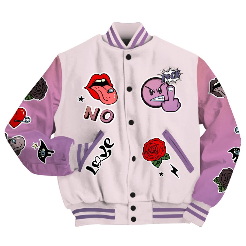 Varsity Jacket To Match Book Sunrise 1s - FK Around Find Out All Over Print