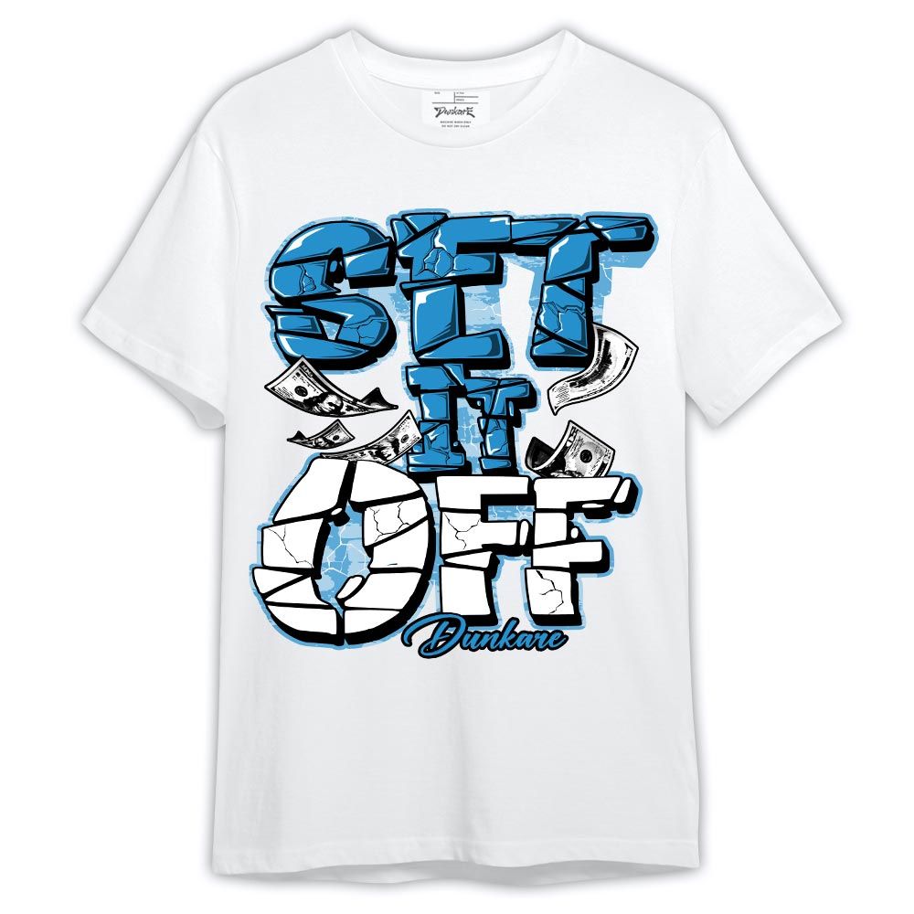 Shirt To Match Powder Blue 9s - Graphic Set It Off Shirt Outfit
