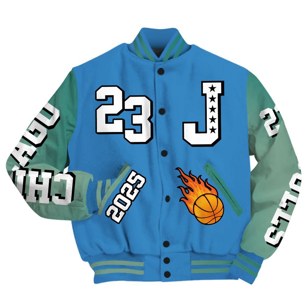 Varsity Jacket To Match Low Carolina 17s - Chicago 23 Basketball All Over Print